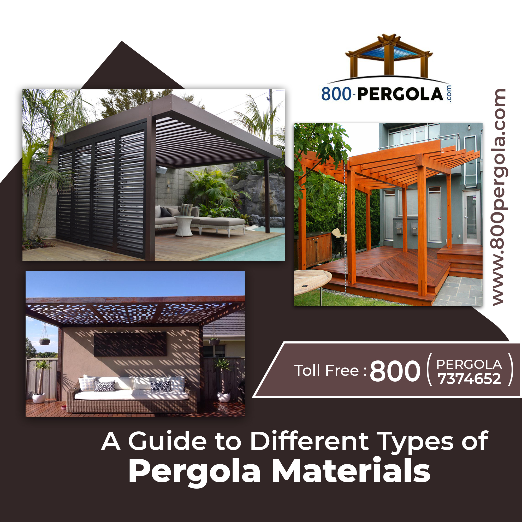 A Guide to Different Types of Pergola Materials