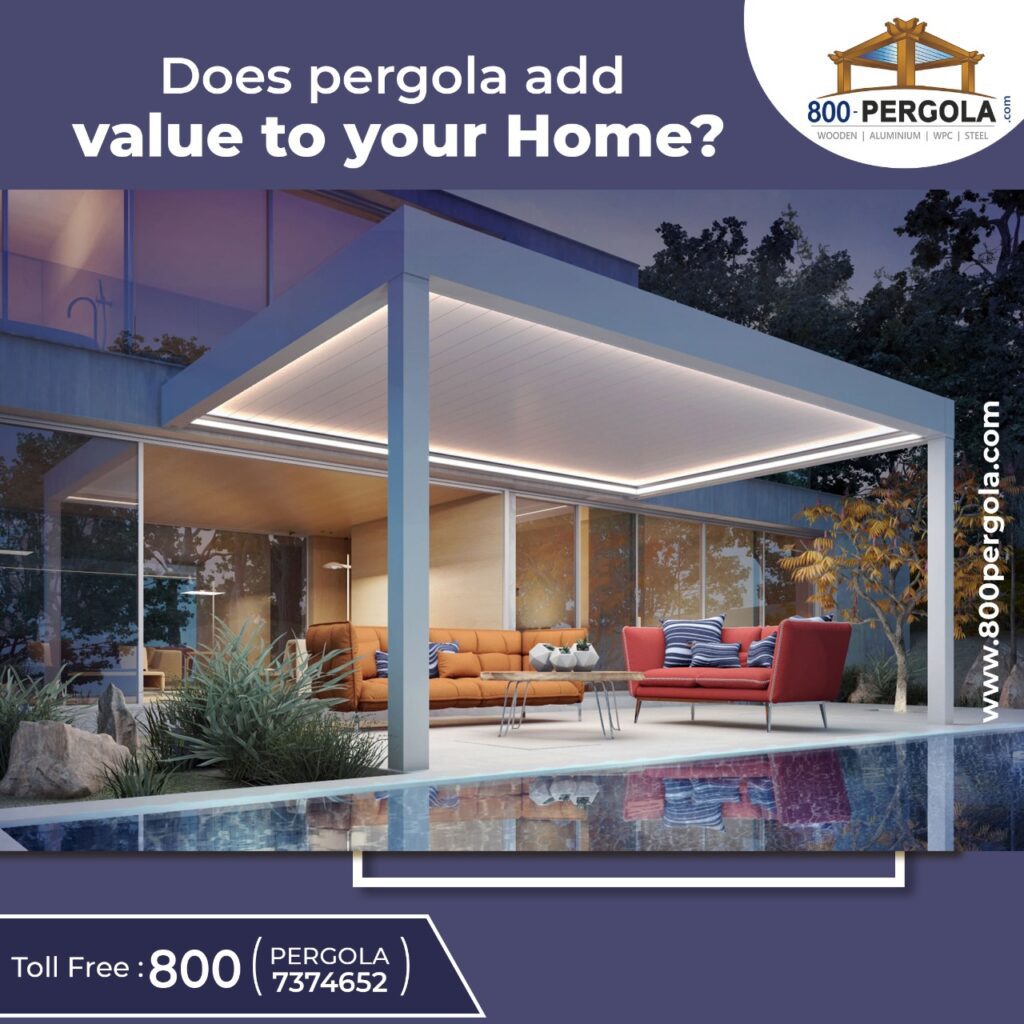 does your pergola add values to your home