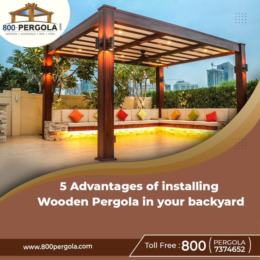 wooden Pergola