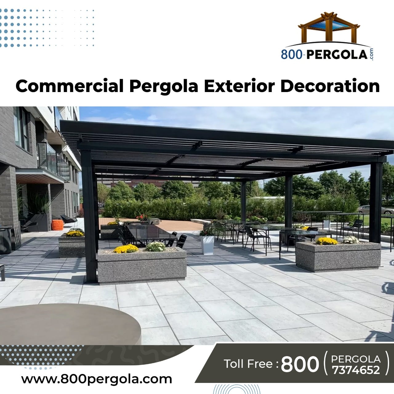 commercial pergola dubai