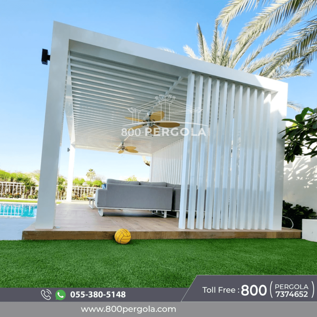 Aluminium-Pergola-At-Meadows-By-Emaar