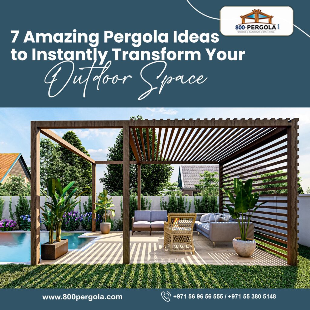 Transform your outdoor space with stunning pergola ideas. Discover stylish, functional designs from the best pergola installation company in UAE.