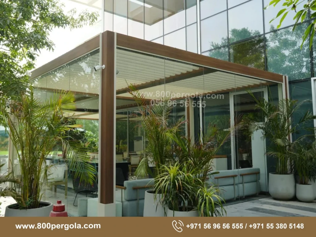 Commercial pergola Al Barari