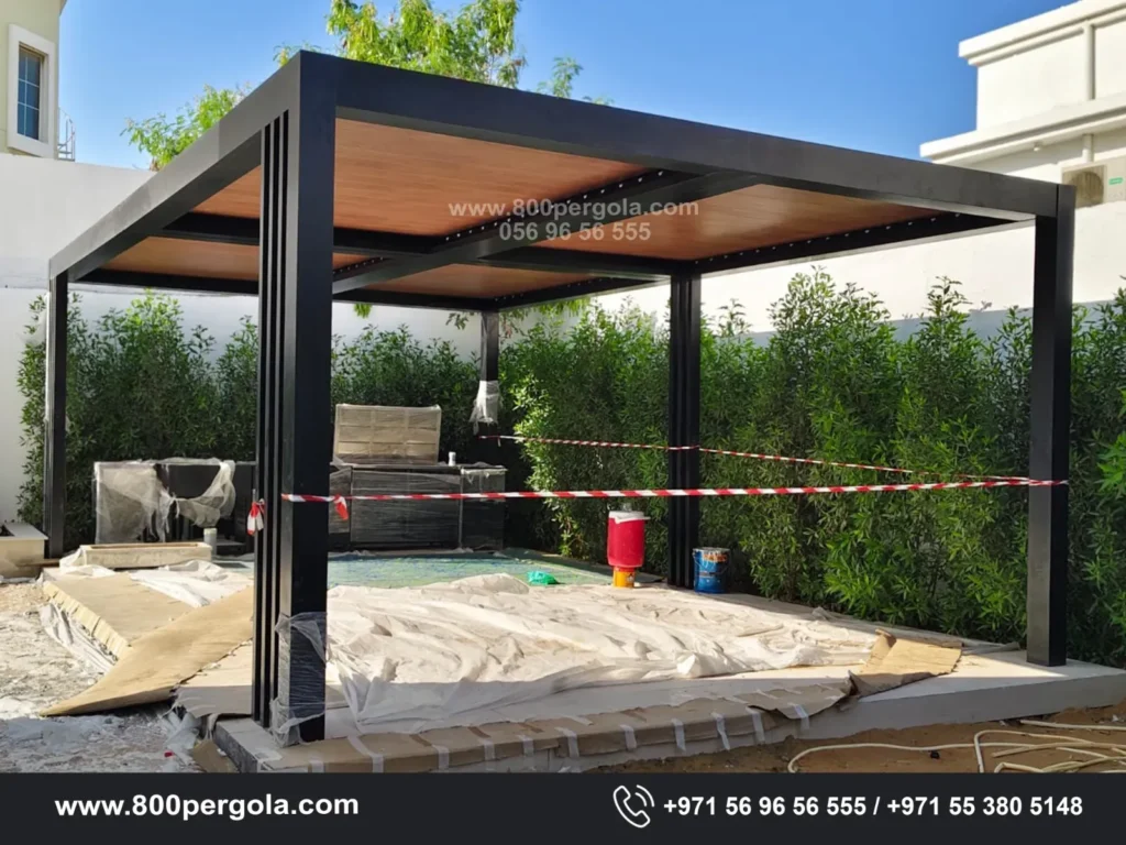Motorized Pergola for our client in Al Barsha