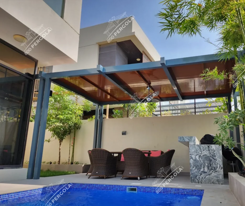 Aluminium-Pergola-in-Damac-Hills