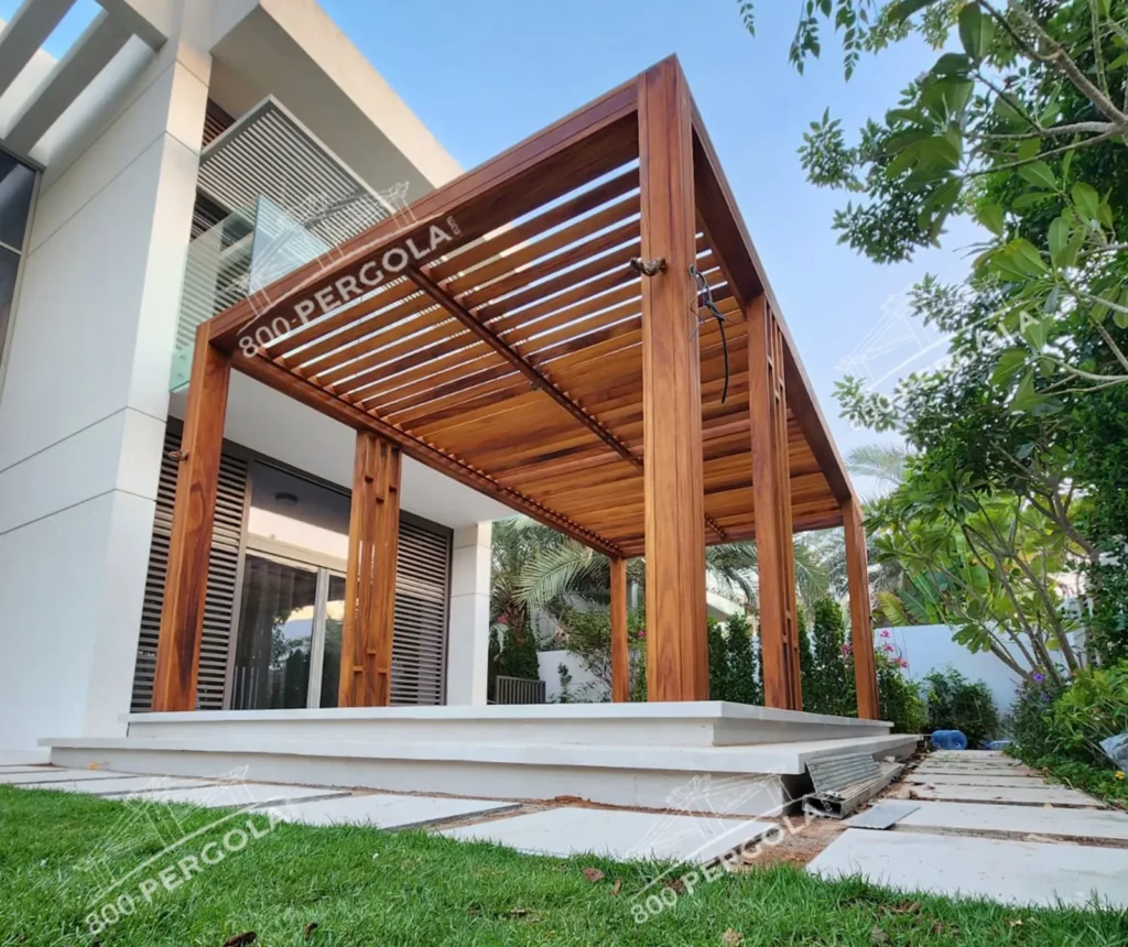 Wooden-Pergola-in-Emirates-hills-2