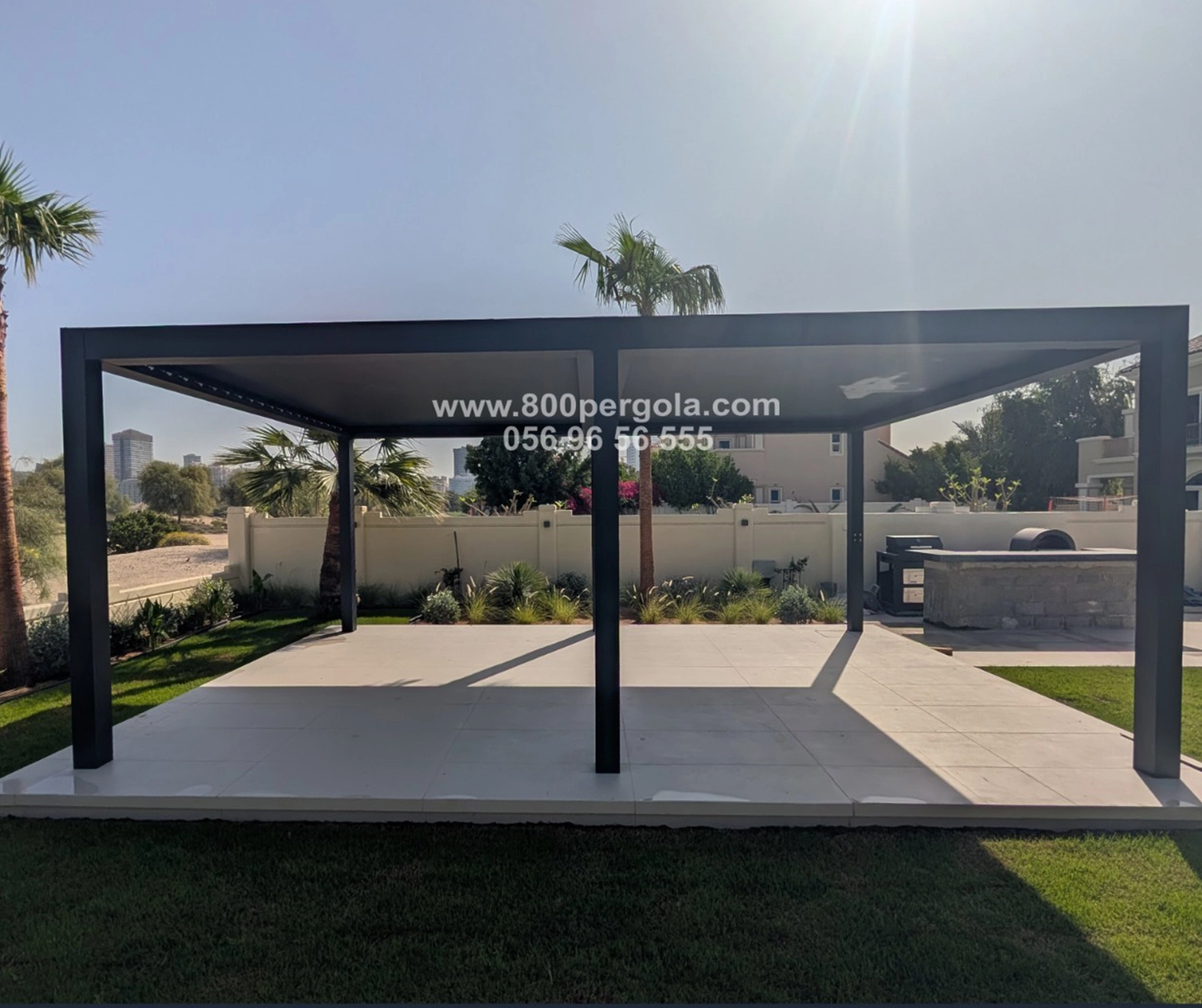 Our-Recent-Project-Installed-at-Esmeralda-Dubai-Sports-City.-A-beautifully-crafted-Motorized-Pergola-designed-to-bring-comfort-shade-and-modern-outdoor-living-to-this-villa