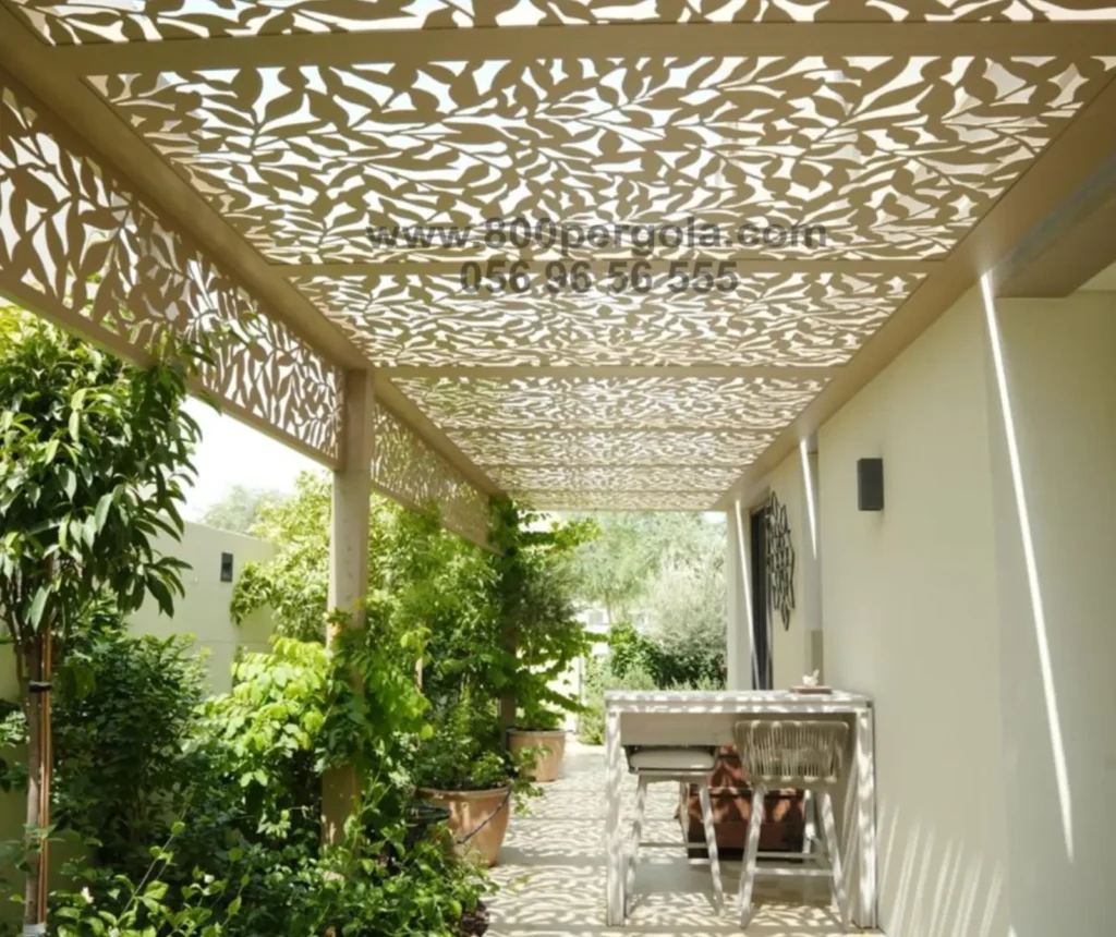 CNC-Cut-Pergola-at-Tilal-Al-Ghaf