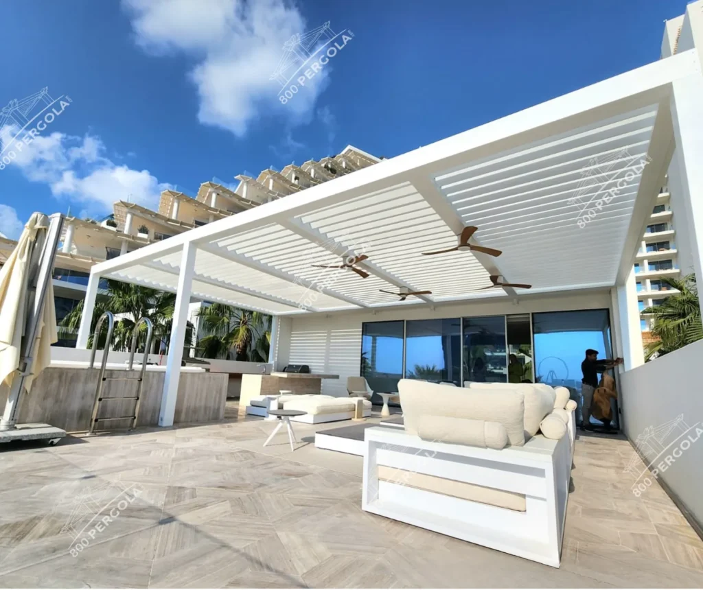 Motorized-Pergola-in -Palm-Jumeirah