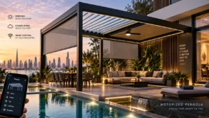 Motorized Pergola | Smart Louvered Roofs & Outdoor Shades