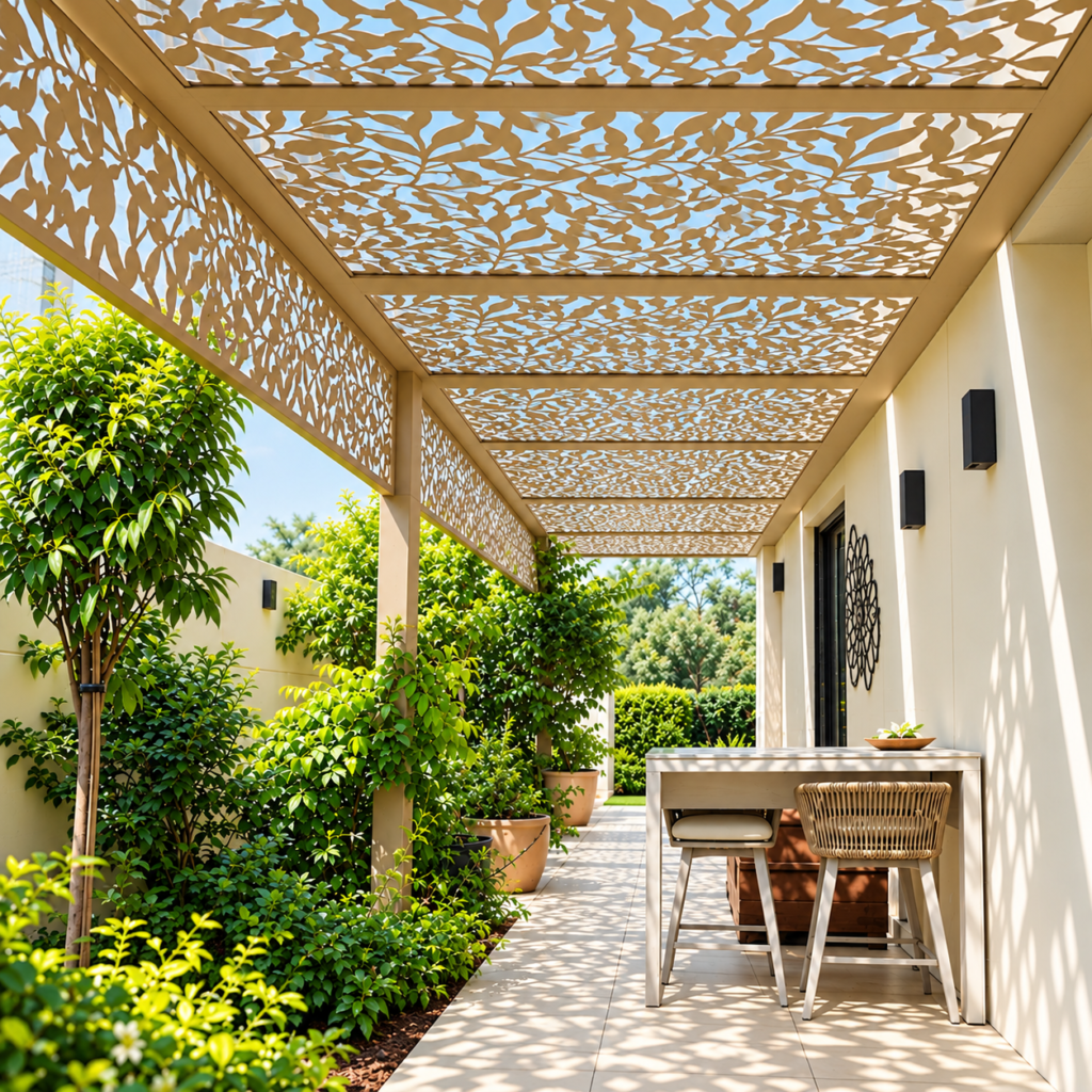 CNC Cut Pergola